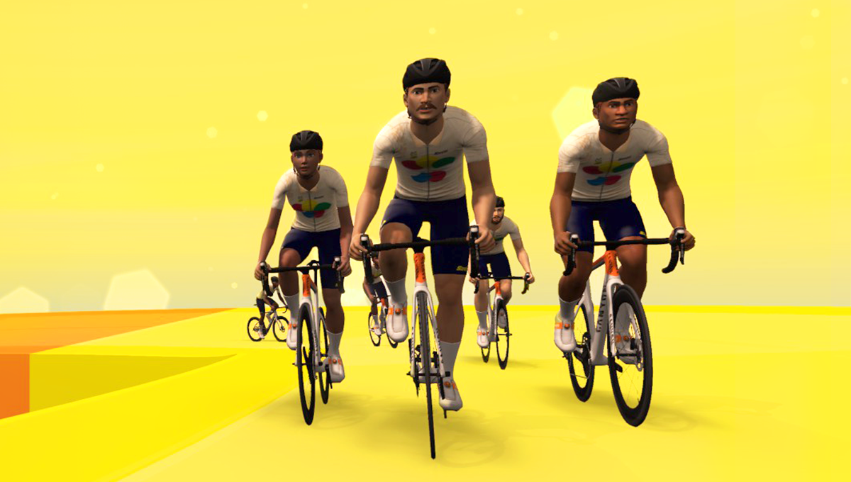 The at Home Cycling & Running Virtual Training App