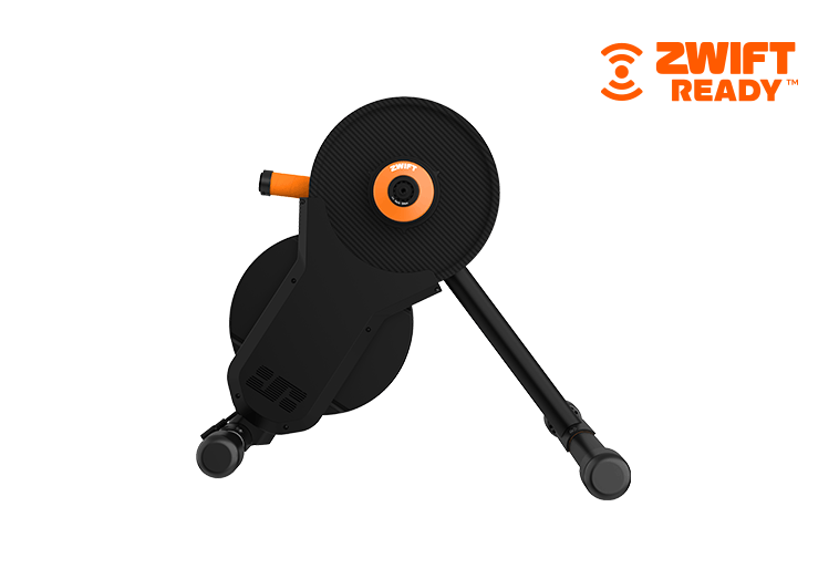 Jet Black Victory Zwift Ready Trainer with Cog and Click