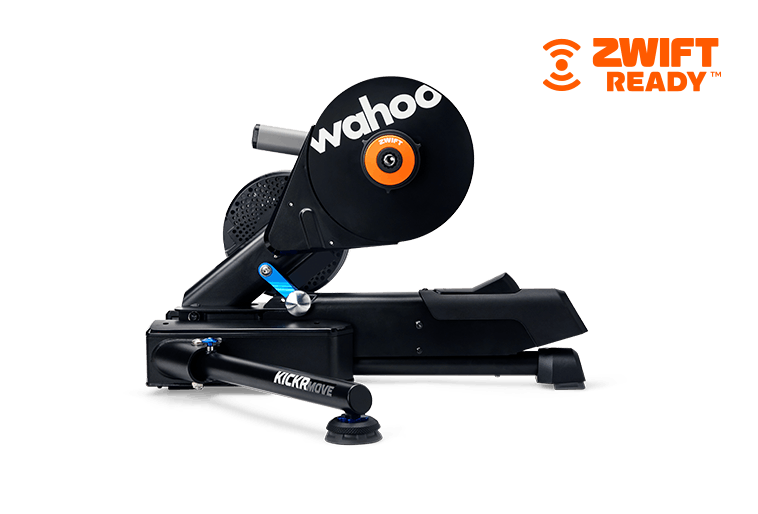 Wahoo KICKR MOVE Zwift Ready Trainer with Zwift Cog and Click