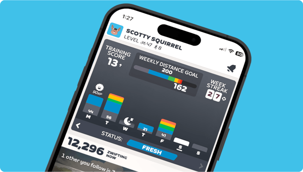 FITNESS TRACKING SU 
ZWIFT COMPANION