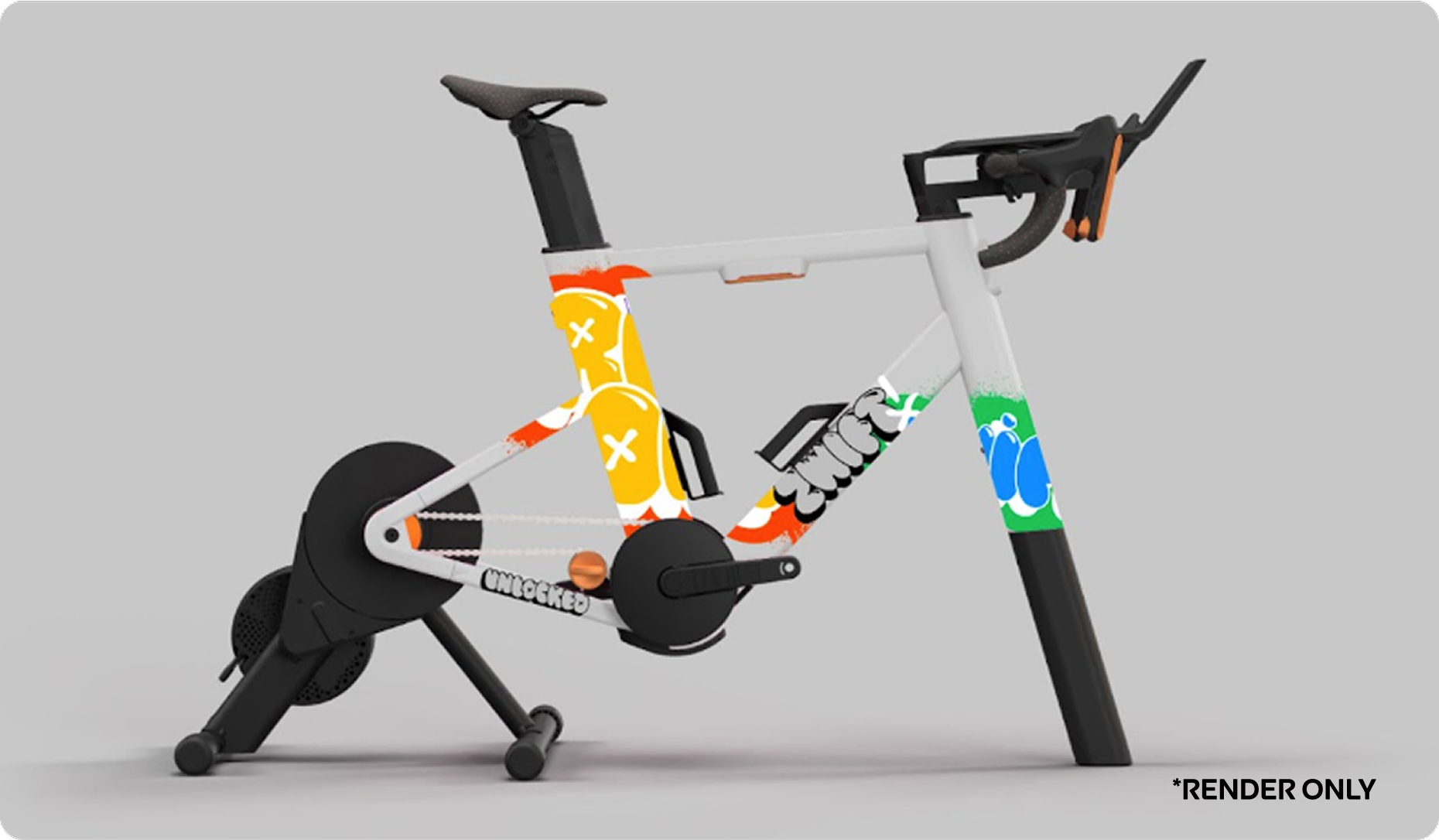 Win a Custom Zwift 
Ride Smart Frame