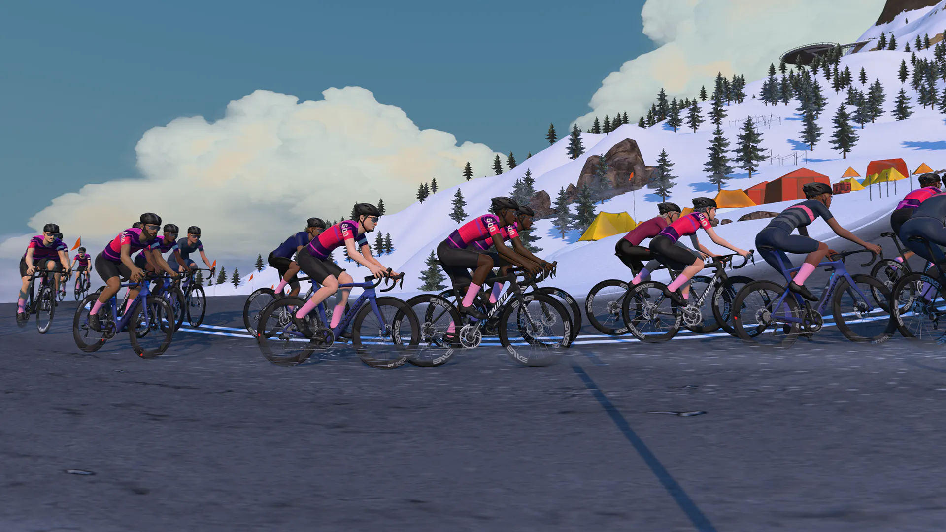 The at Home Cycling & Running Virtual Training App