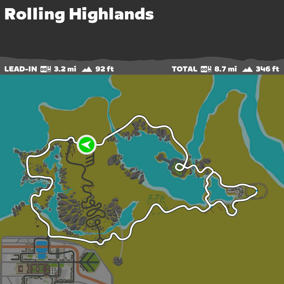 Stage 8 Run Tour de Zwift 2023 Zwift