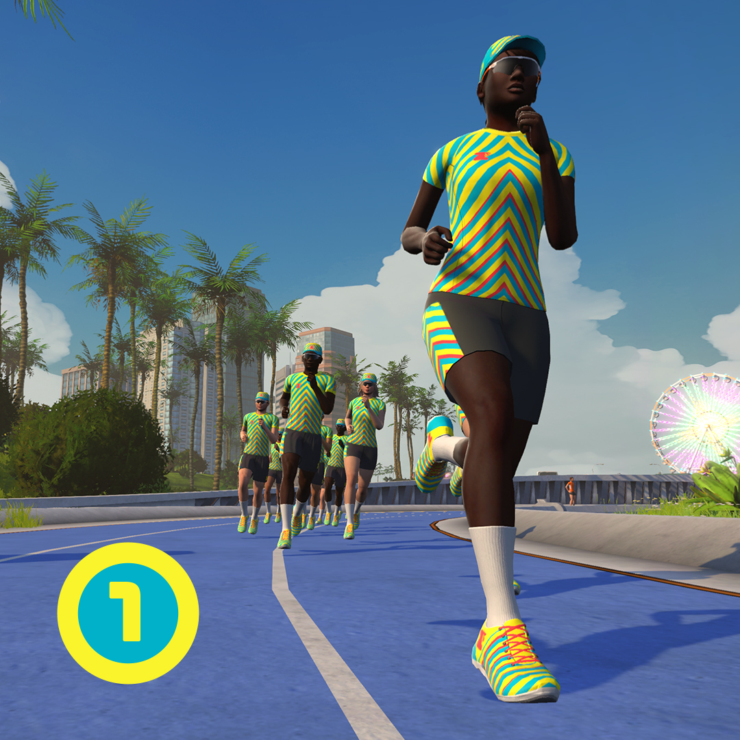 The at Home Cycling & Running Virtual Training App
