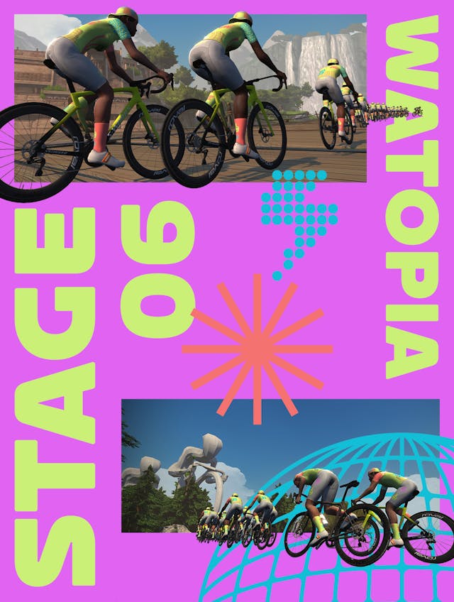 Stage 6 Cycling Tour de Zwift 2026 Zwift