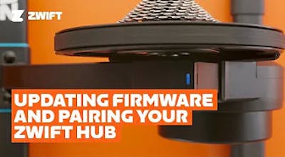 Firmware aktualisieren und Zwift Hub koppeln