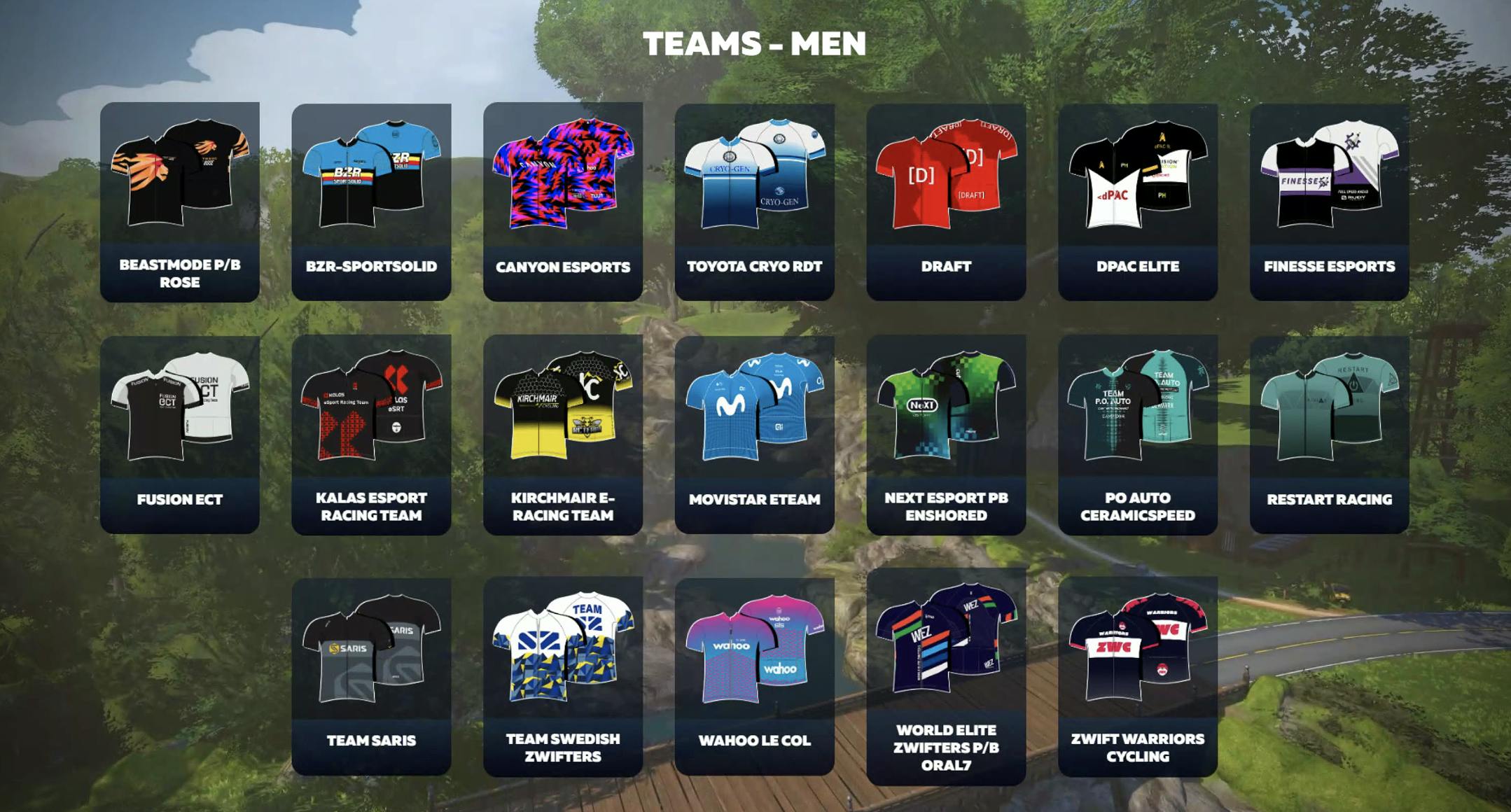 Men's Teams