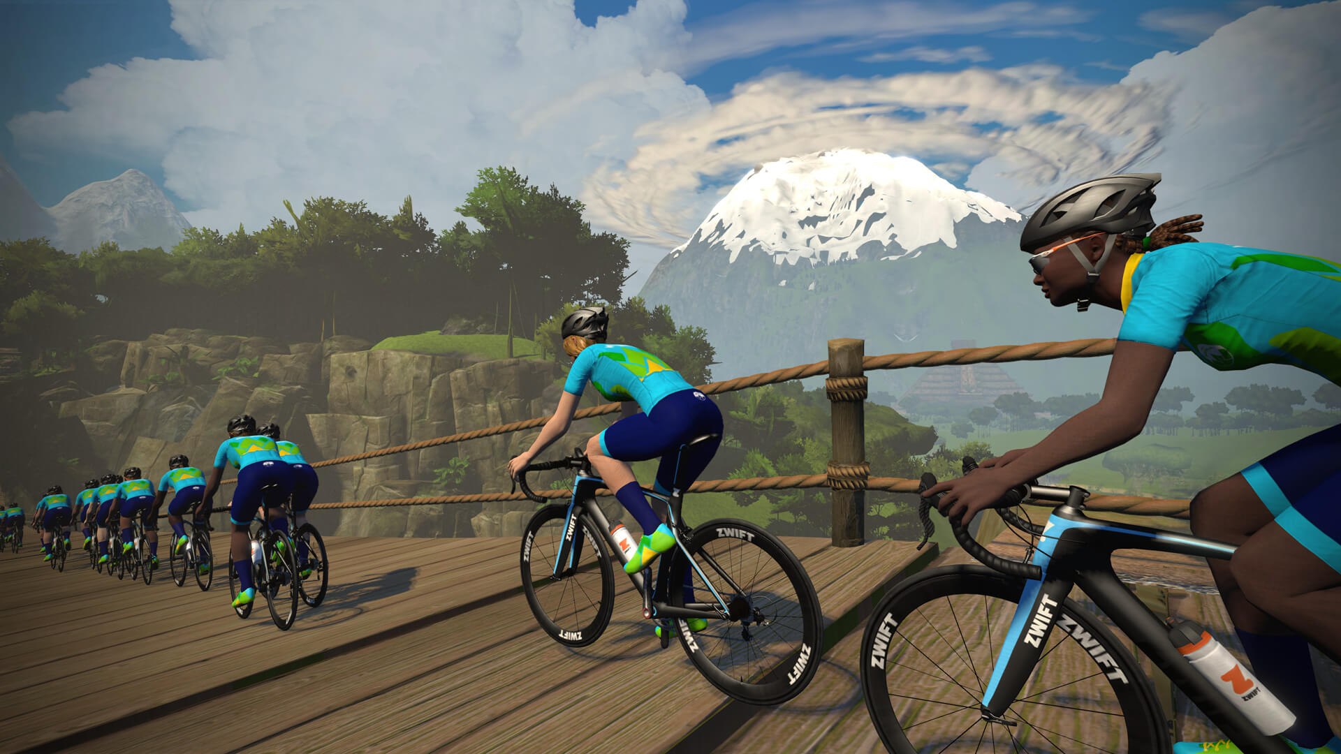 Stage 4: Group Ride & Races - Tour Of Watopia - Cycling | Zwift