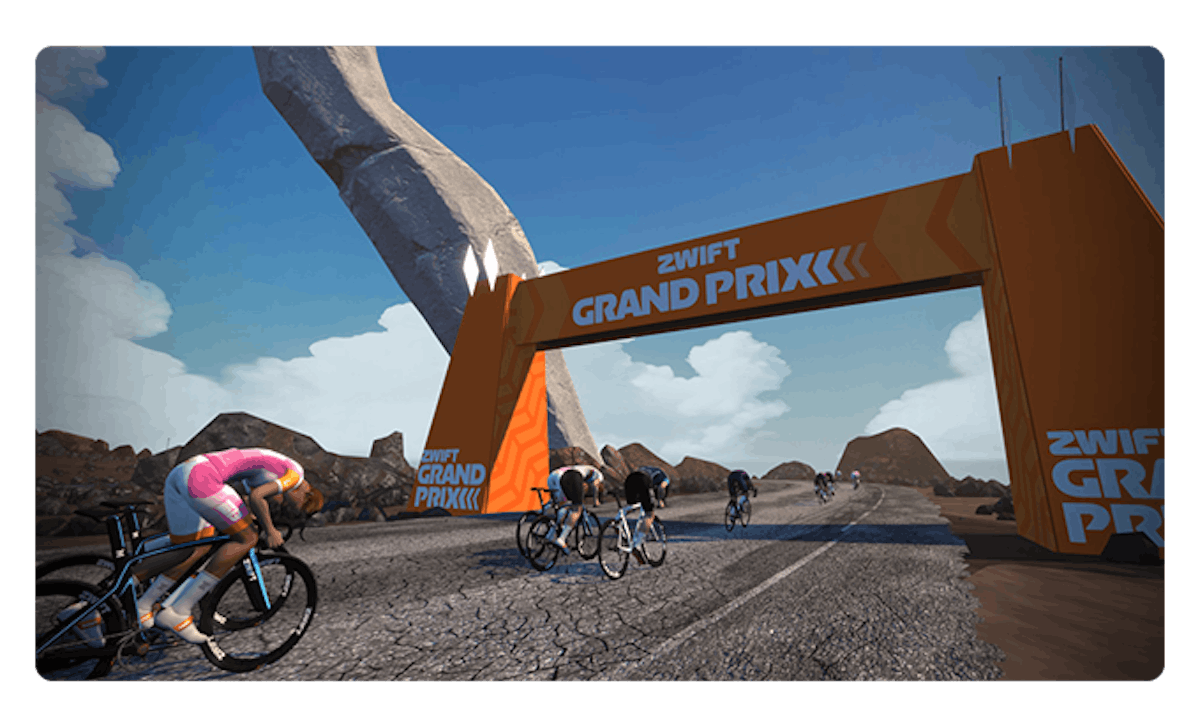LEARN ABOUT THE ZWIFT GRAND PRIX