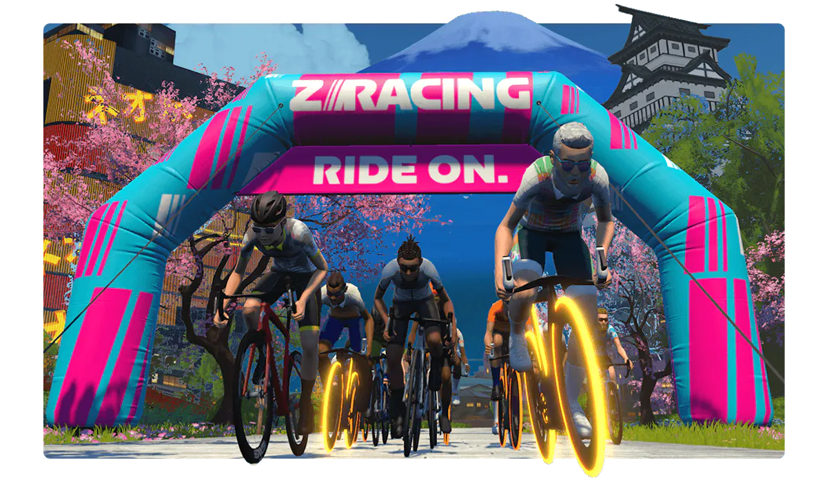 What's Racing This Month
on Zwift?