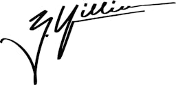 Zach's signature