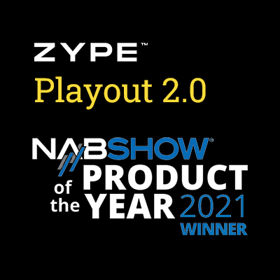 Playout 2.0 Wins NAB Show Product of the Year Award