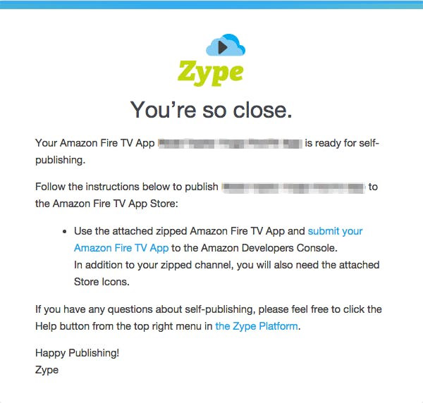Zype Instant App Builder For Amazon Fire Tv New Options For